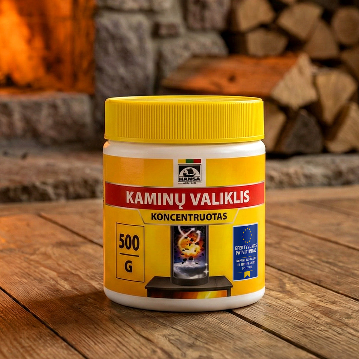 Hansa koncentruotas kaminų valiklis – suodžių ir apnašų šalinimui
