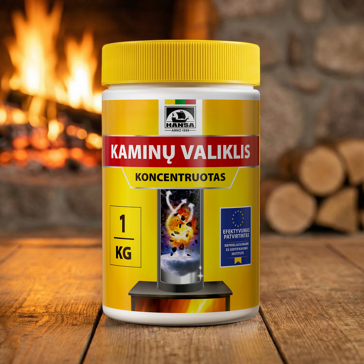 Hansa koncentruotas kaminų valiklis – suodžių ir apnašų šalinimui
