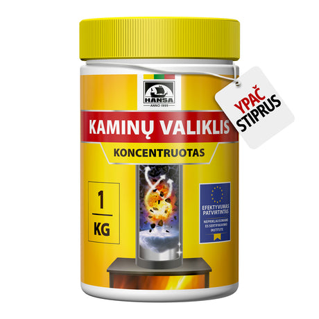 Hansa koncentruotas kaminų valiklis – suodžių ir apnašų šalinimui