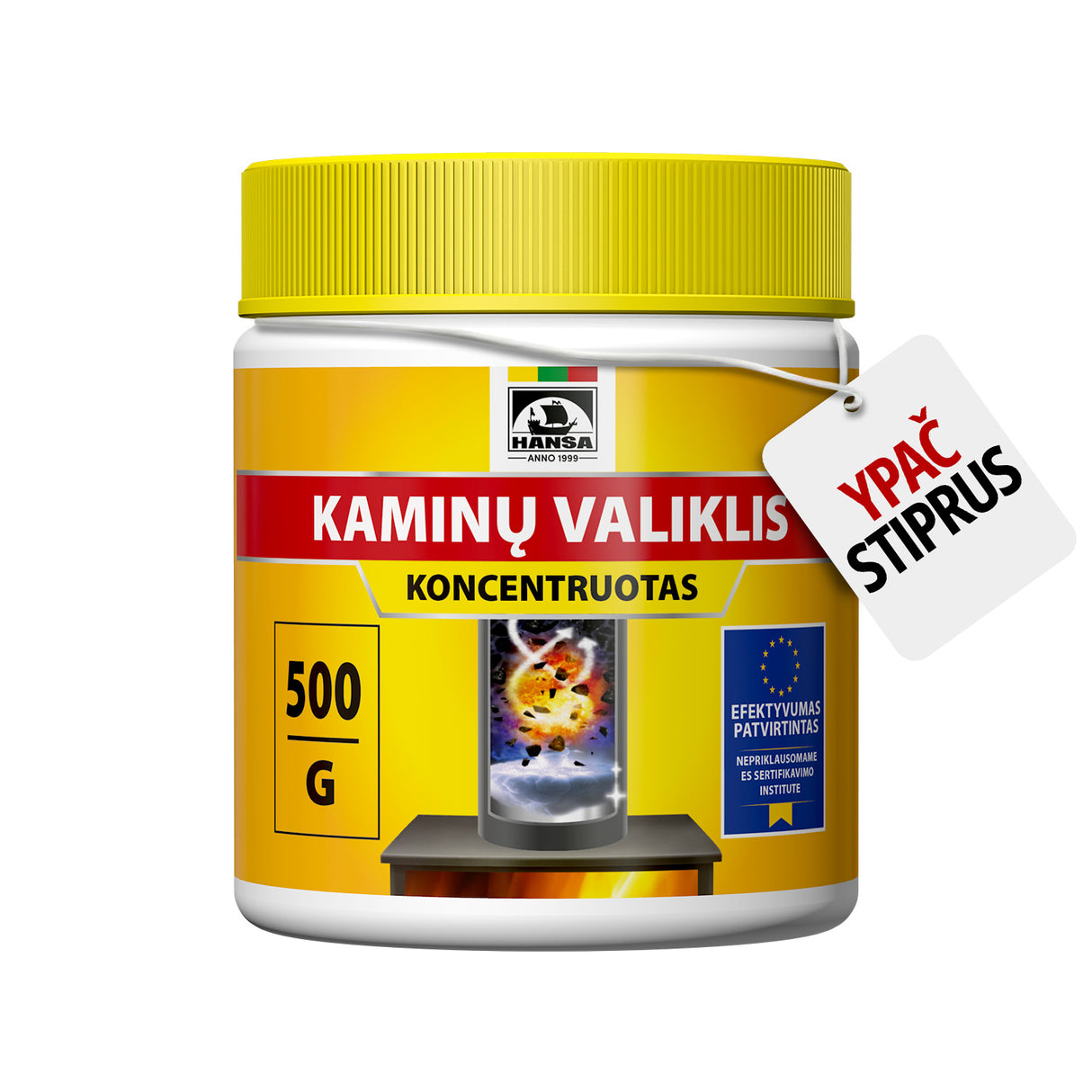 Hansa koncentruotas kaminų valiklis – suodžių ir apnašų šalinimui