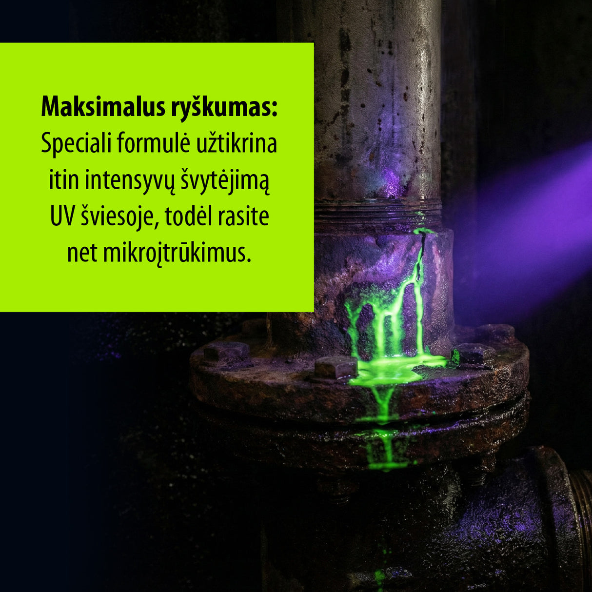 Hansa nuotėkio aptikimo skystis – dujų, oro ir vandens nuotėkių aptikimui
