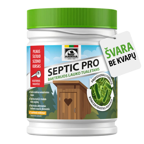 SEPTIC PRO bakterijos lauko tualetams