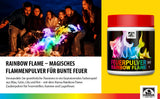 Hansa Fire Rainbow spalvotos ugnies efektas – spalvingam ugnies efektui sukurti