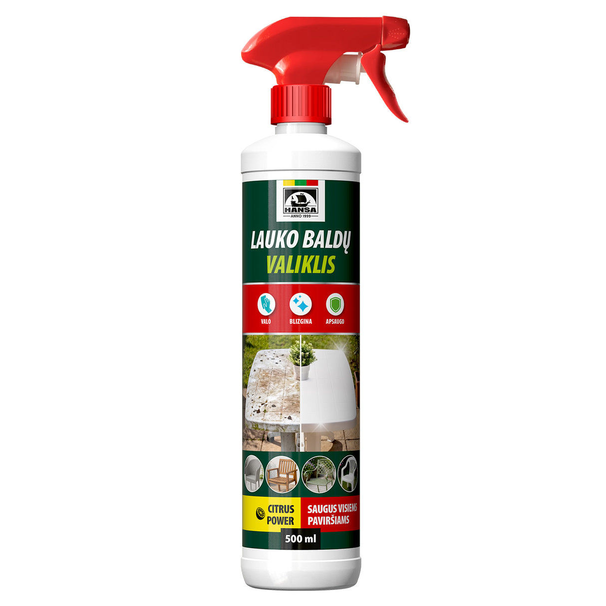 Lauko baldų valiklis, 500ml